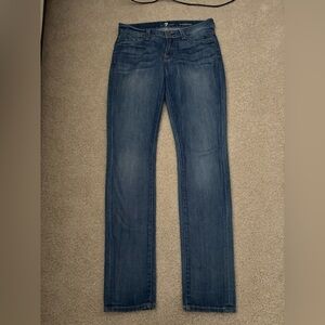 Women’s 7 for all mankind Roxanne skinny denim jeans size 27